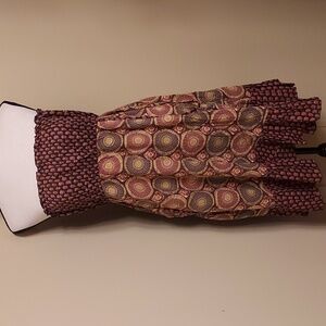 American Rag Strapless Dress - Brown and Tan Pattern